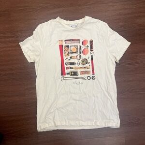 Ben Sherman White Graphic Festival Essentials Tee